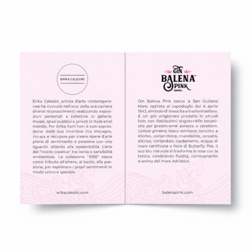 Gin Balena Pink Limited Edition Many Kisses - Image 6