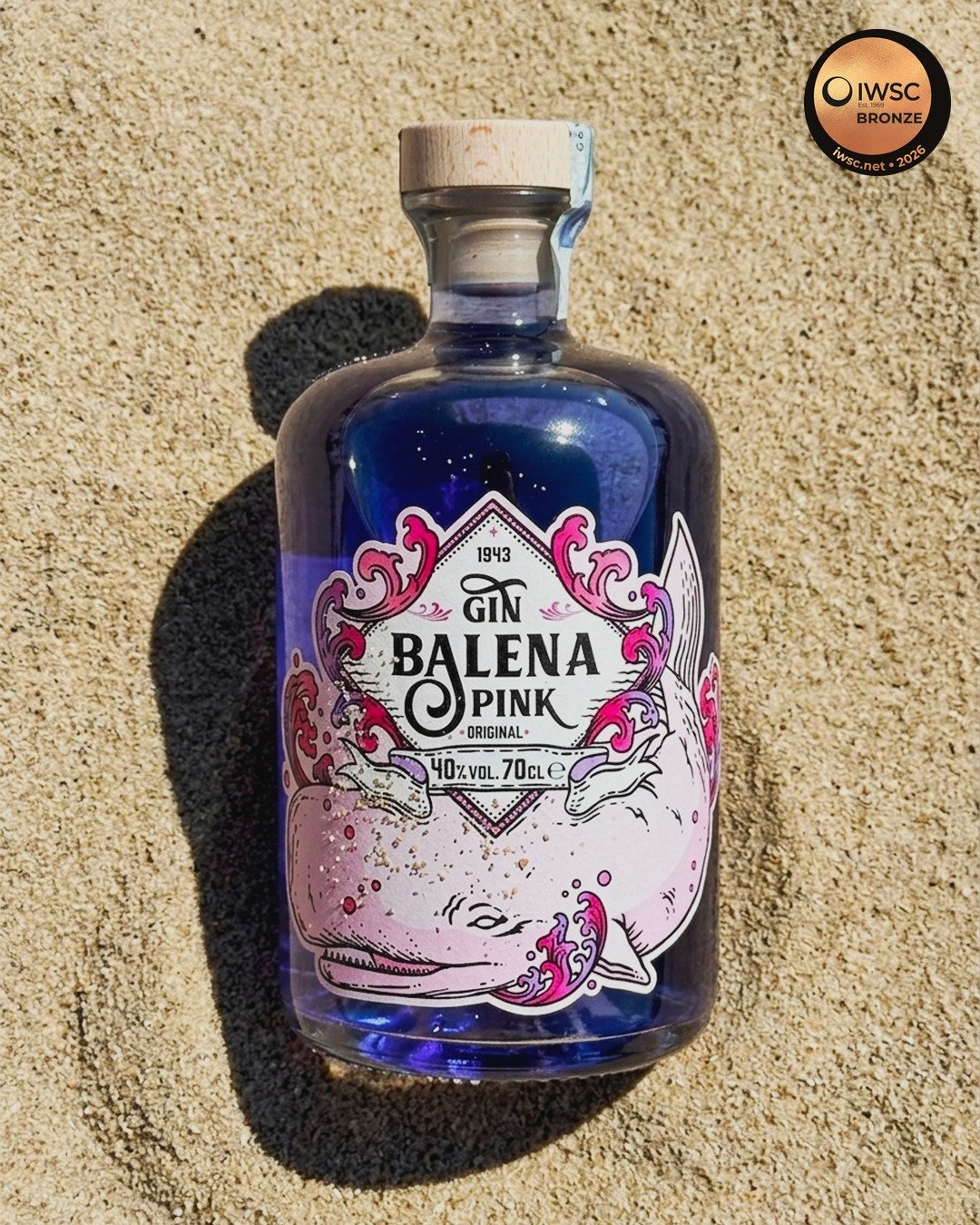 Gin Balena Pink — Bronzo IWSC 2026